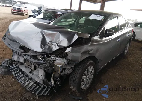 2017 Nissan Sentra S from USA, damaged, VIN 3N1AB7AP7HY211302